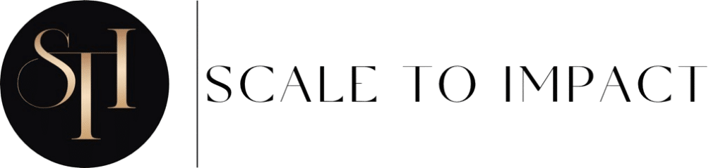 Scale to Impact Secondary Logo